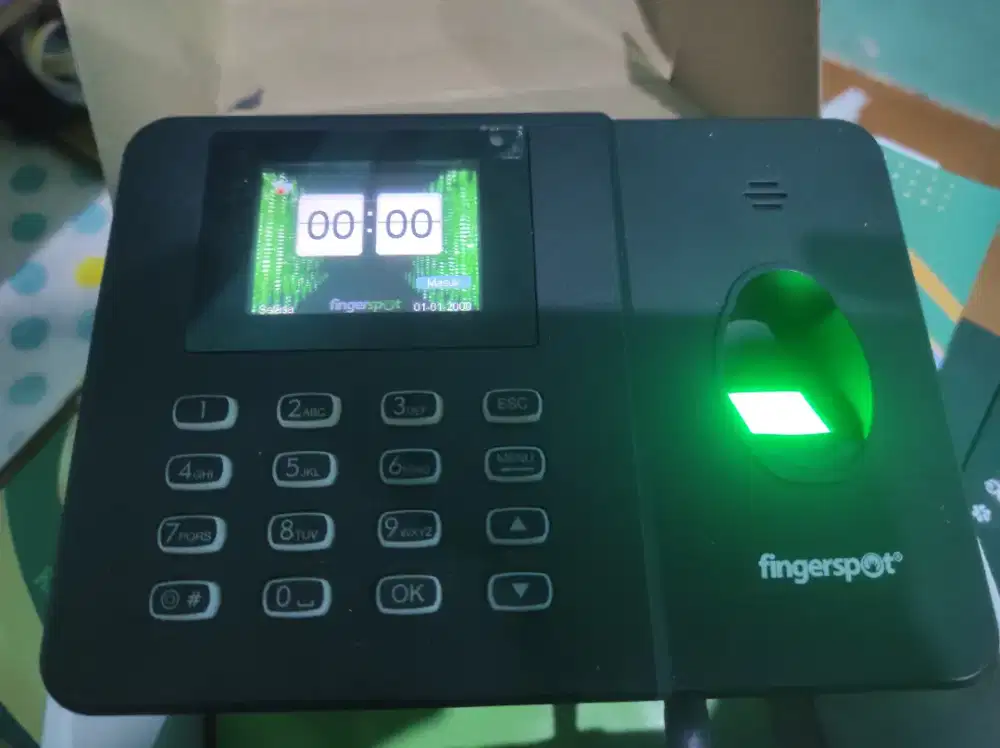 Mesin Absen Fingerspot Revo 163BNC  - Sidik Jari & Kartu Original