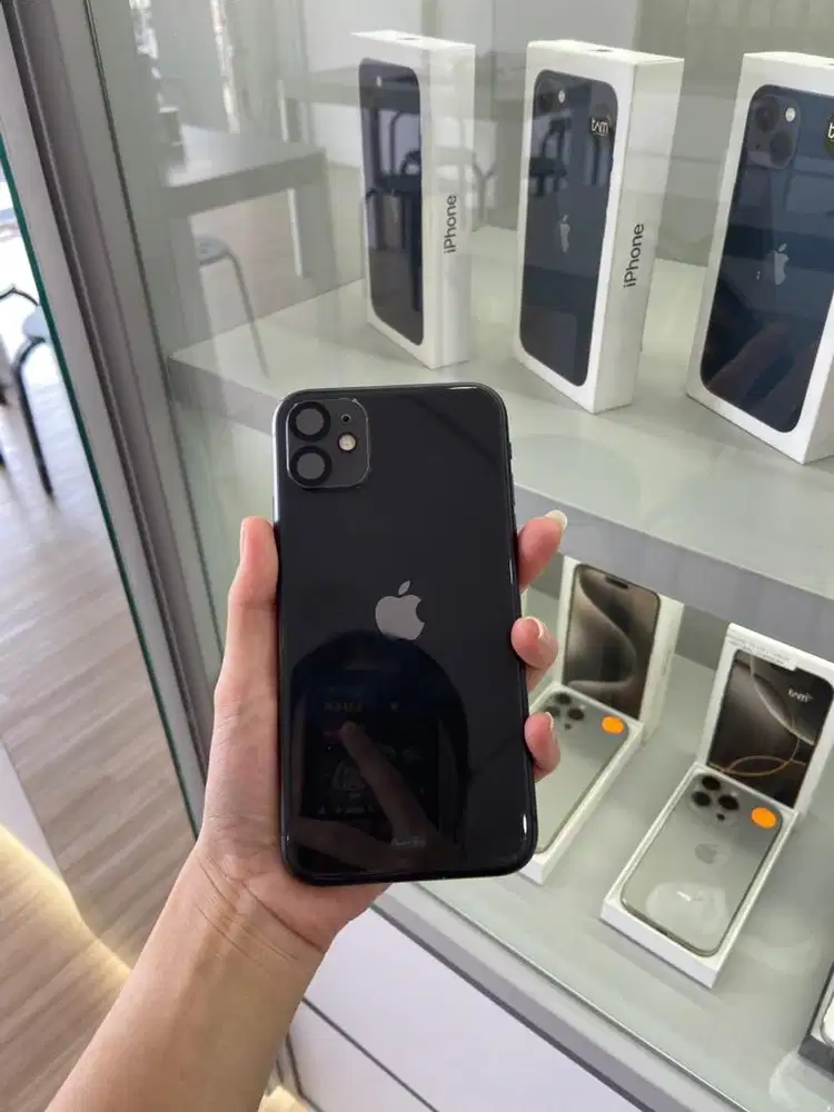 Iphone 11 64GB Black Ex resmi
