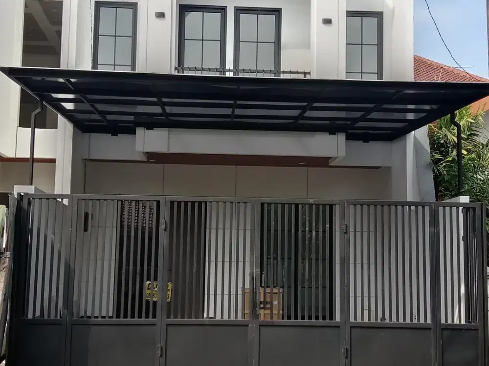 Dijual Rumah Amerika Modern Minimalis di Klampis Sukolilo Semolowaru
