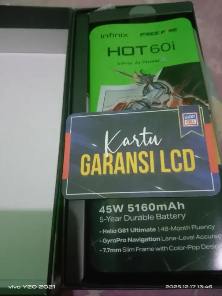 Jual hp Infinix hot 60i