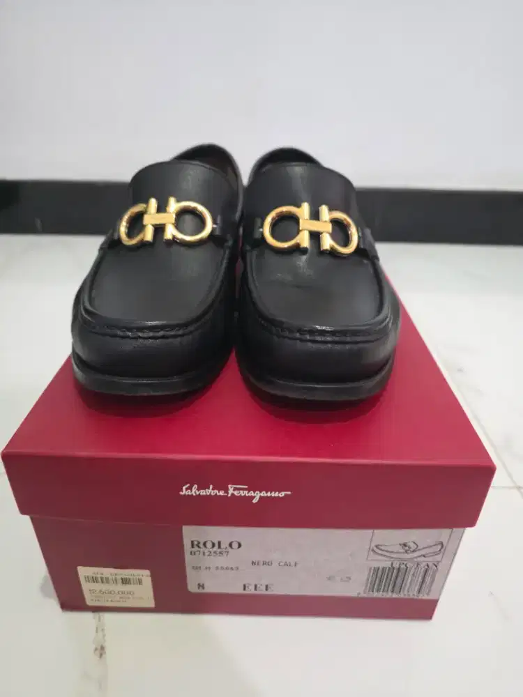 Sepatu pantofel salvatore ferragamo