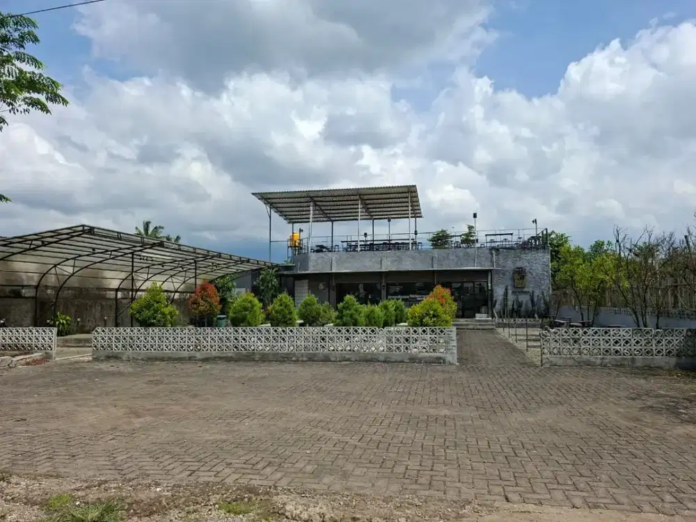 Harga Miring Ruang Usaha, Tanah Ex Cafe di Jetak Ngasri Dau Malang