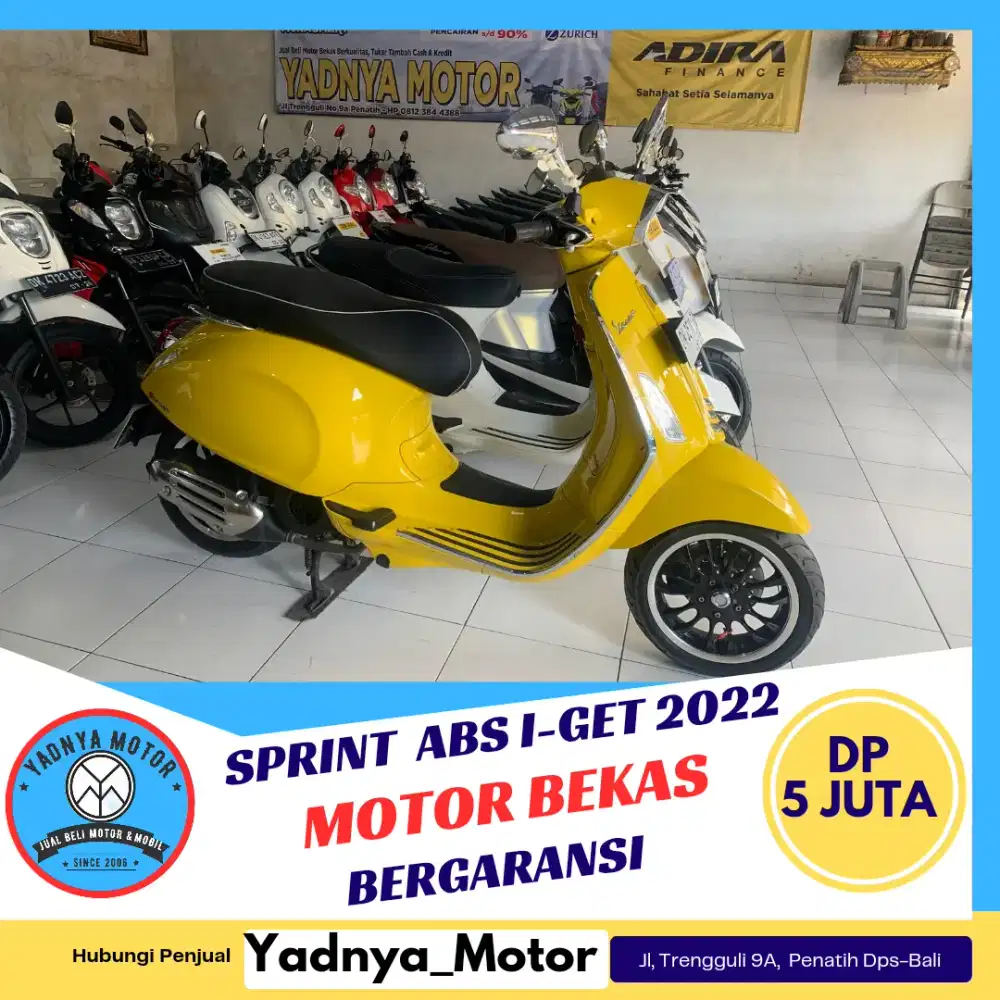 VESPA SPRINT ABS IGET/YADNYA MOTOR