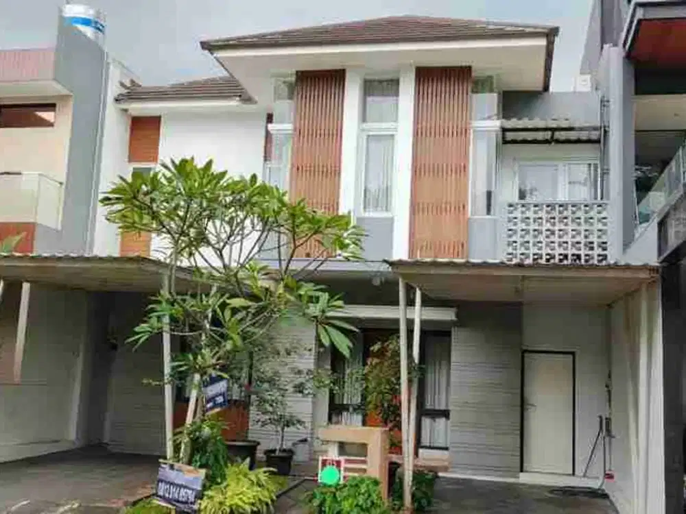 kota wisata Cibubur cluster baru depan taman rumah mewah