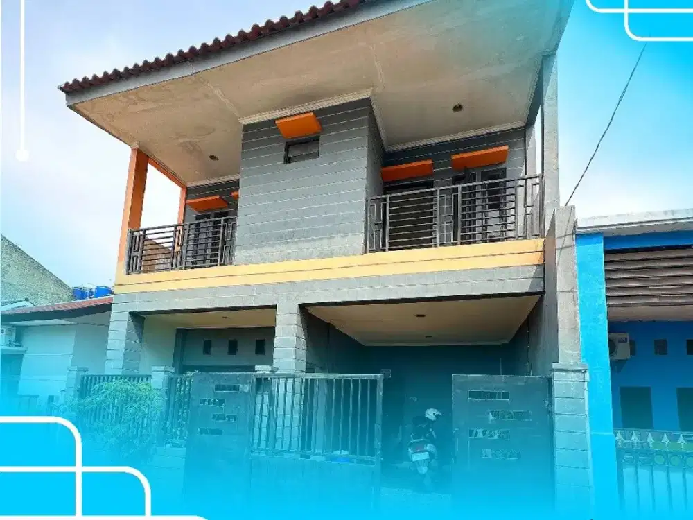 Jual Rumah 2 Lantai di JatiRahayu Pondok Gede Bekasi Dekat Jl Raya Hankam Tol Jatiwarna [AR215]