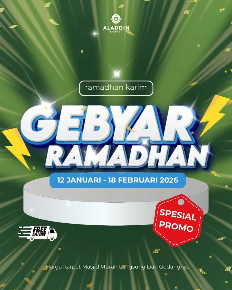 GEBYAR RAMADHAN KARPET MASJID