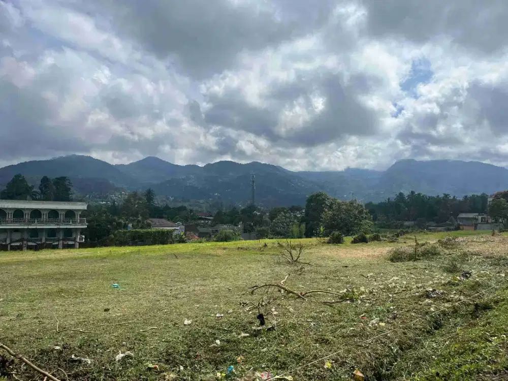 Tanah di puncak bogor luas 703m2 view bukit