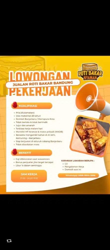 JUALAN ROTI BAKAR BANDUNG