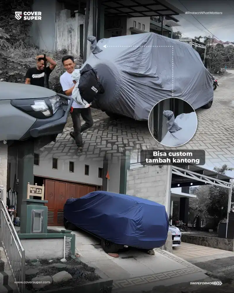 Cover mobil bergaransi