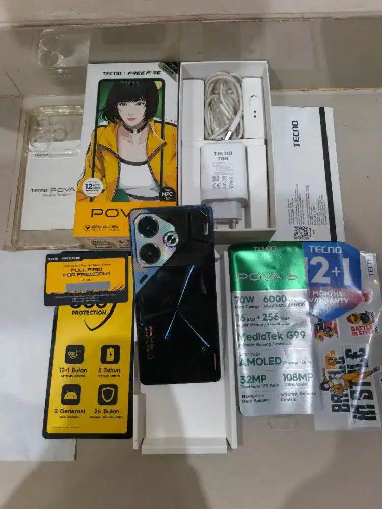 Tecno Pova 6 (8/256GB) Fullset