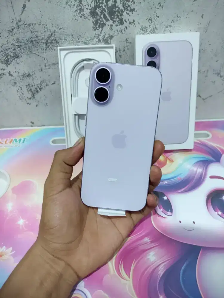 Iphone 17 256gb Lavender Ibox Baru 2 Minggu