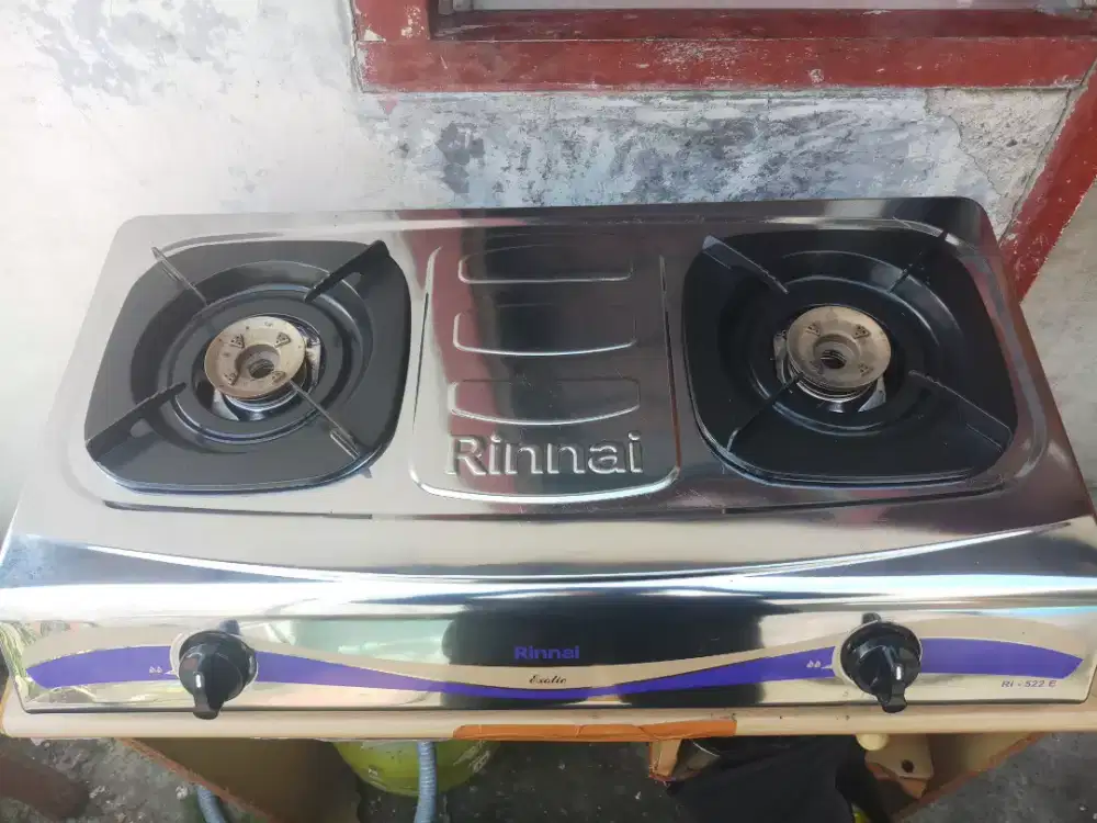 Kompor gas rinnai 2 tungku RI M22 E