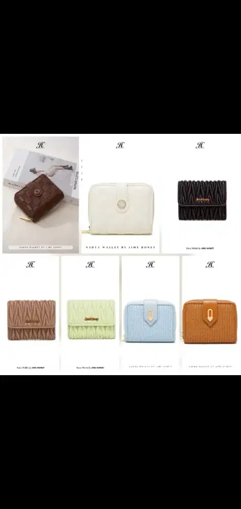 Dompet lipat jims honey original serba 45k