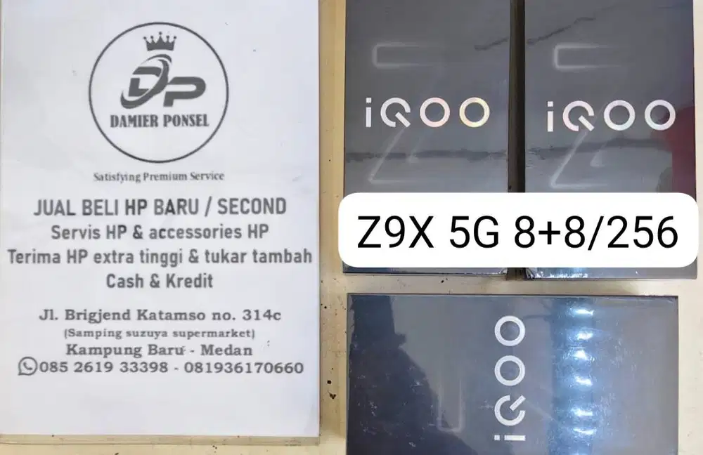 IQOO Z9X 5G (8+8/256) NEW GARANSI RESMI NASIONAL