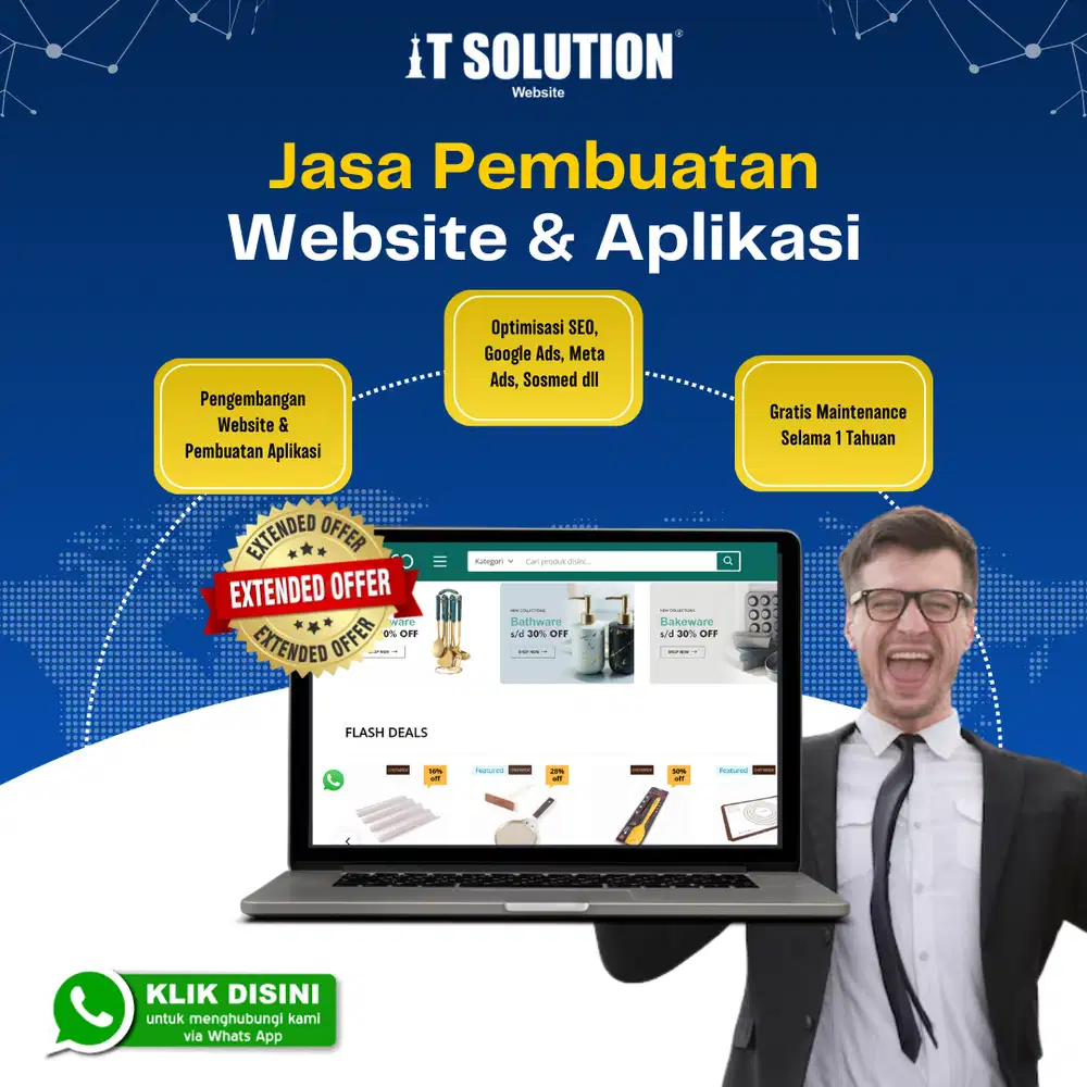 Pembuatan Website Custom Profesional