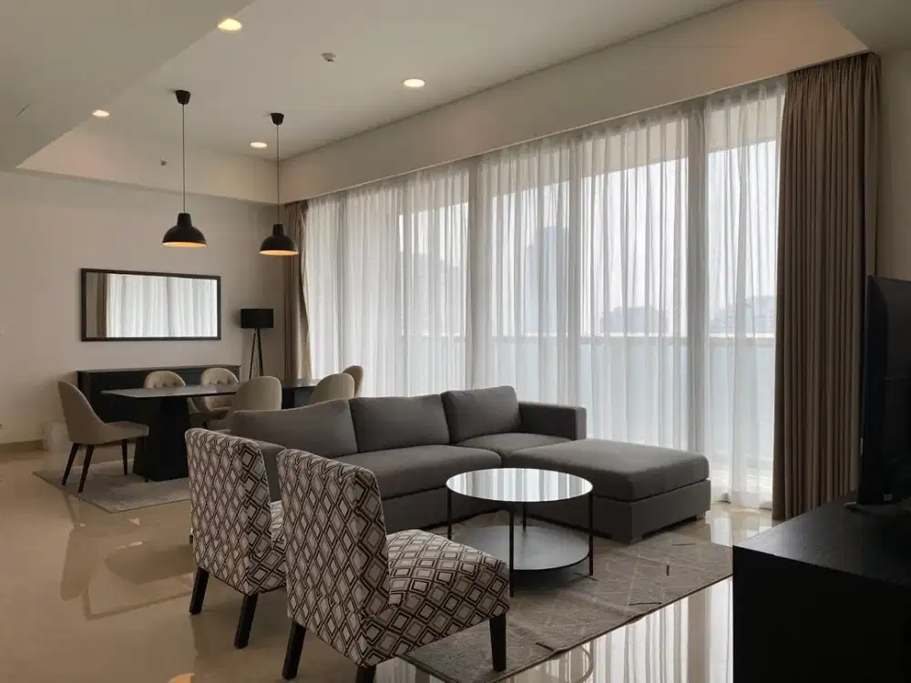 Disewakan Cepat Apartemen Anandamaya 3 br Luas 268 M2 Sangat Terawat, Karet Jakarta Selatan