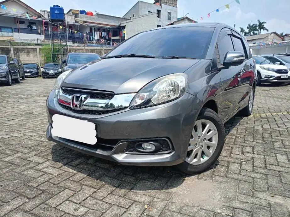 DP MURAH Honda Mobilio 1.5 E Bensin-AT 2014 Abu-Abu CSYYB