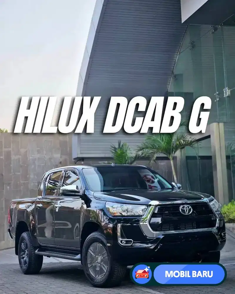 [Mobil Baru] (Promo) Toyota Hilux DC 2.4 G MT