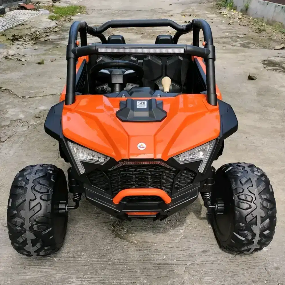 Mobil Aki Remote Jeep Ban Karet Jumbo