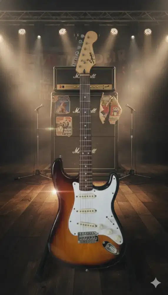 Squier by fender stratocaster original second
