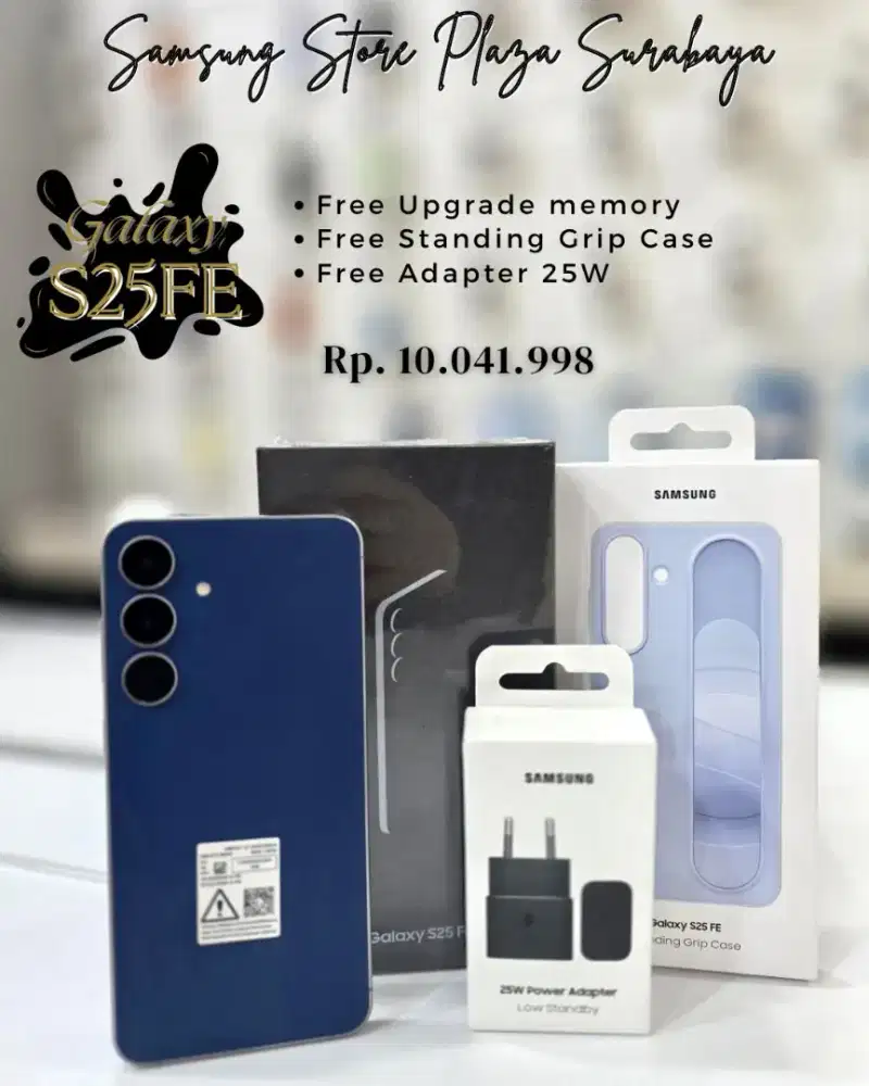 PROMO SPESIAL SAMSUNG GALAXY S25 FE FREE VOUCER ACC UPTO 700K