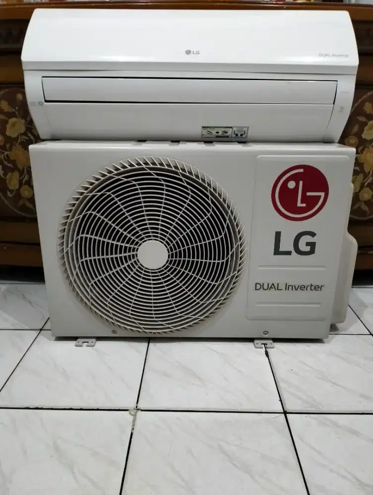 ac split 1/2 pk Lg inverter mulus/normal