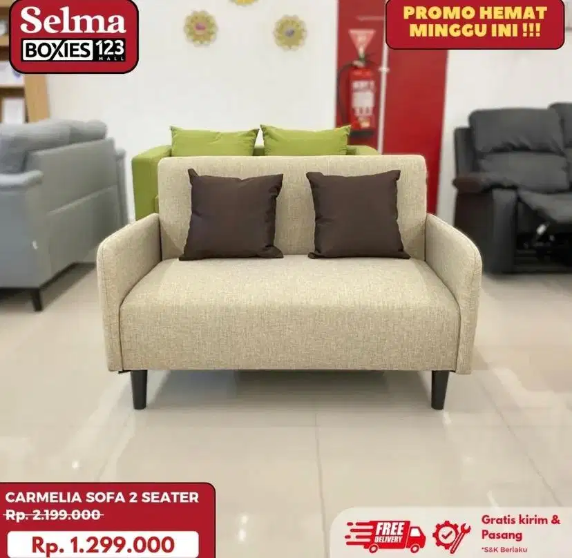 Carmelia sofa 2 seater