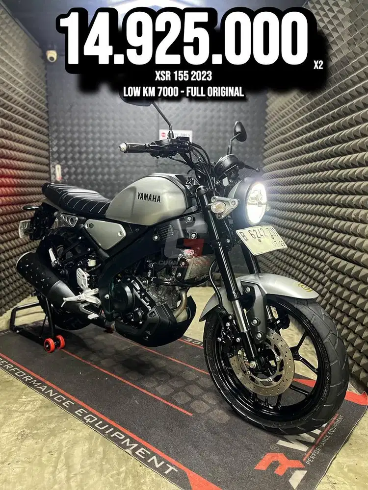 YAMAHA XSR 155 2023 LOW KM 7XXX PAJAK ON RAWATAN SUPERB UNIT BRO
