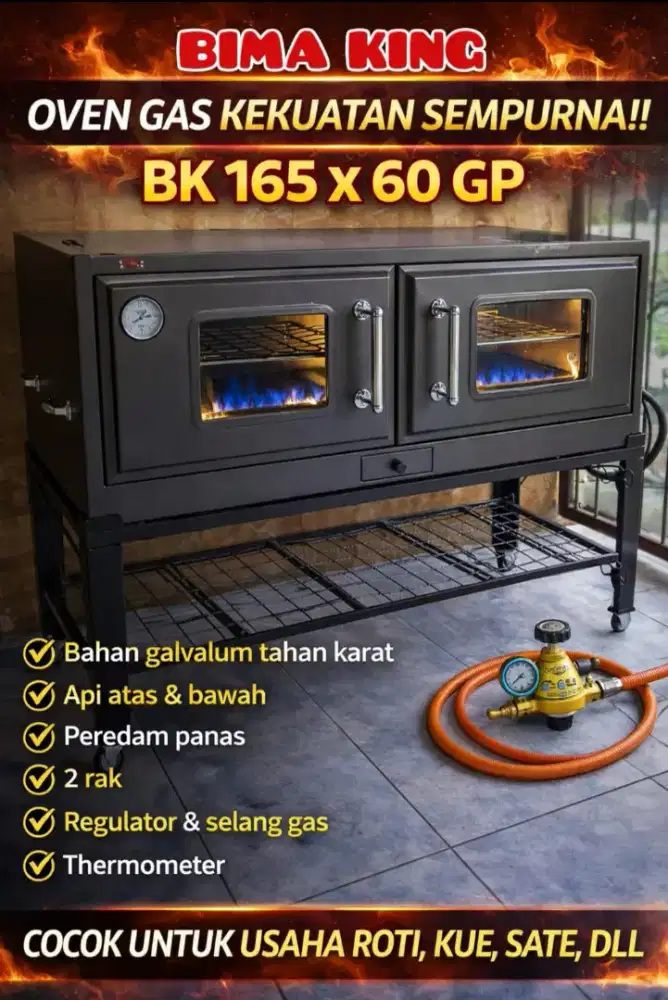 OVEN GAS PK 165 X 60