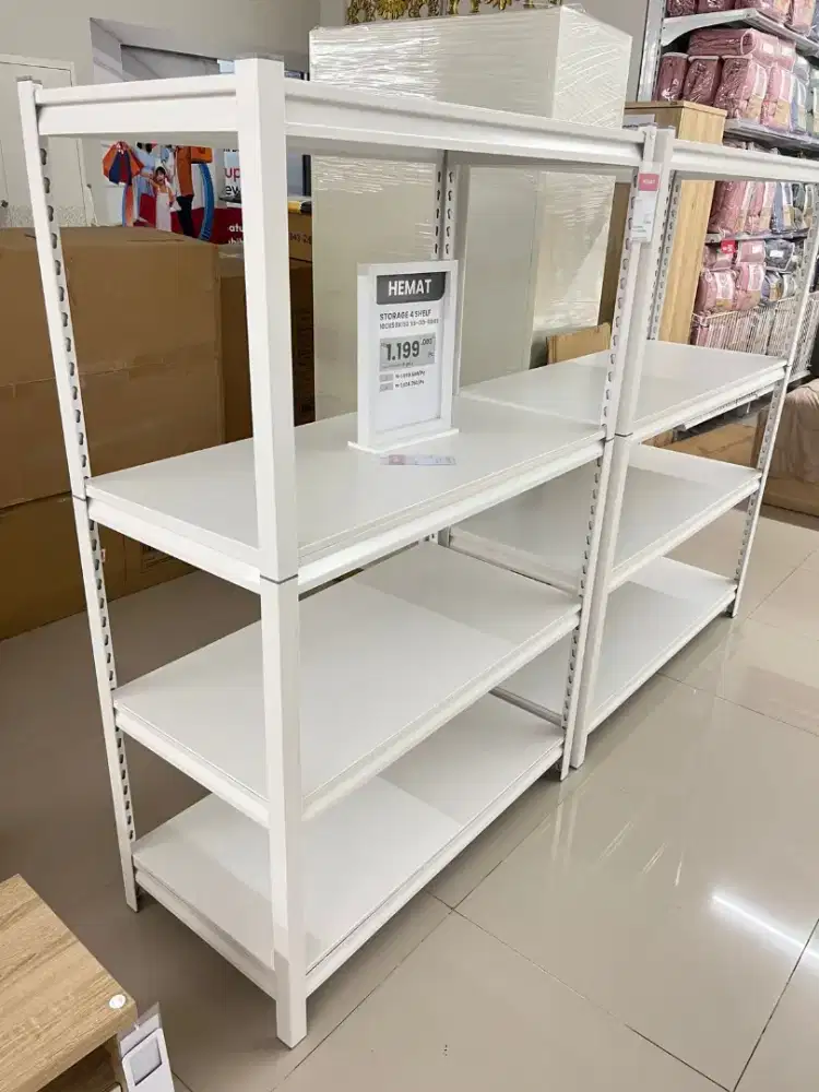 STORAGE 4 SHELF 100X50X150CM