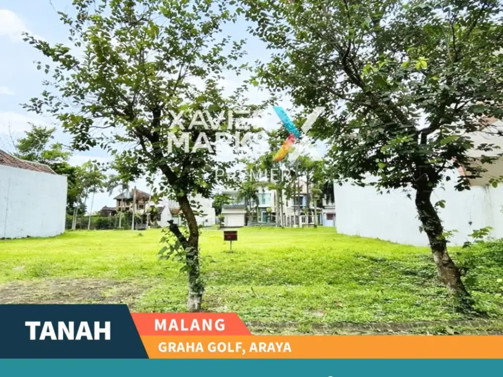 Dijual Tanah Kavling Lokasi Preemium di Graha Golf Araya Malang