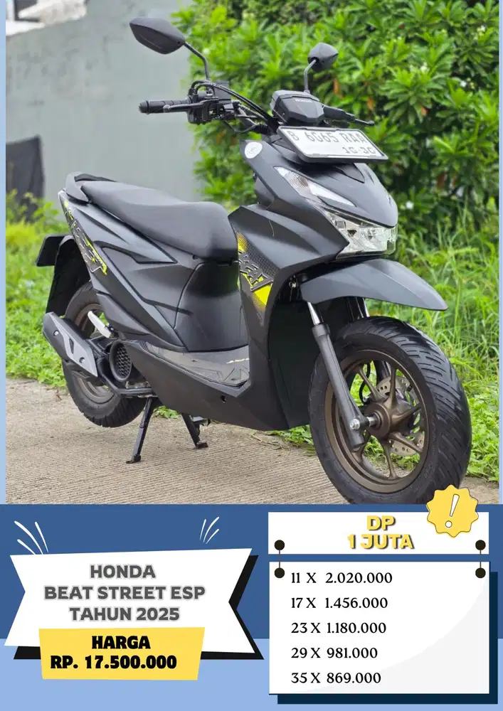HONDA New Beat Street ESP Tahun 2025 Dp 800rb