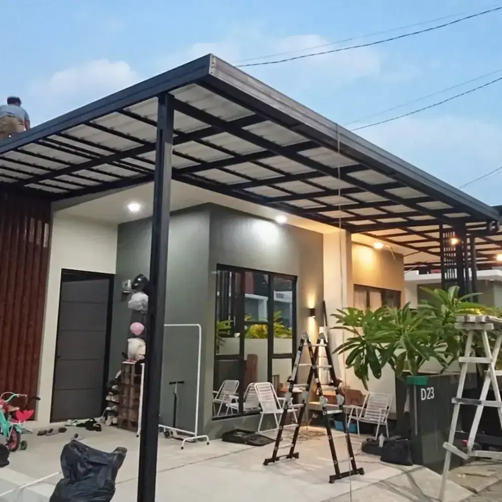 Jasa pemasangan kanopi baja ringan