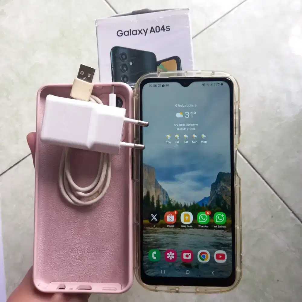 Samsung Galaxy A04S Green | Mint Condition | Fullset All Original