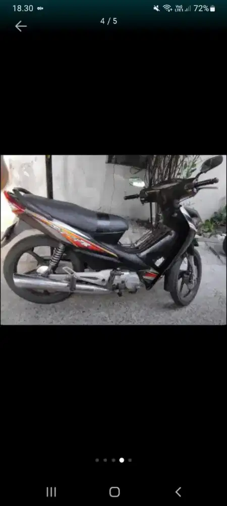 Motor Supra Fit tahun 2006 surat lengkap