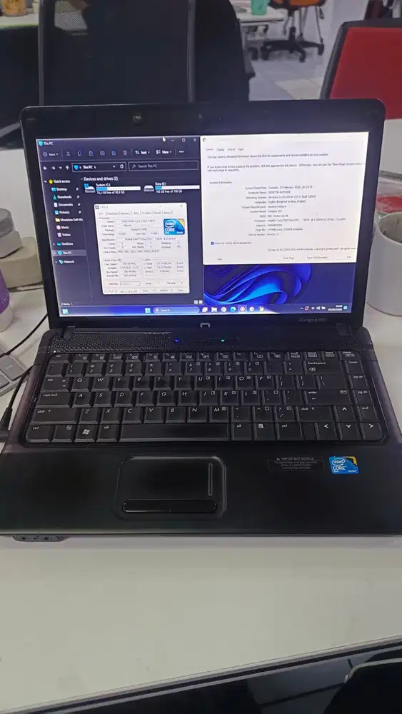 Laptop Compaq 510 Normal