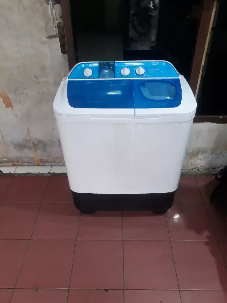 Mesin cuci denpoo 2tabung 8kg