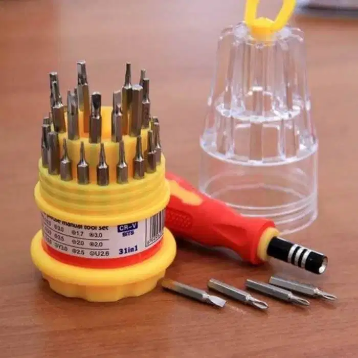 Obeng Set 31 in 1 Multifungsi Obeng Screwdriver Magnet Reparasi Tools