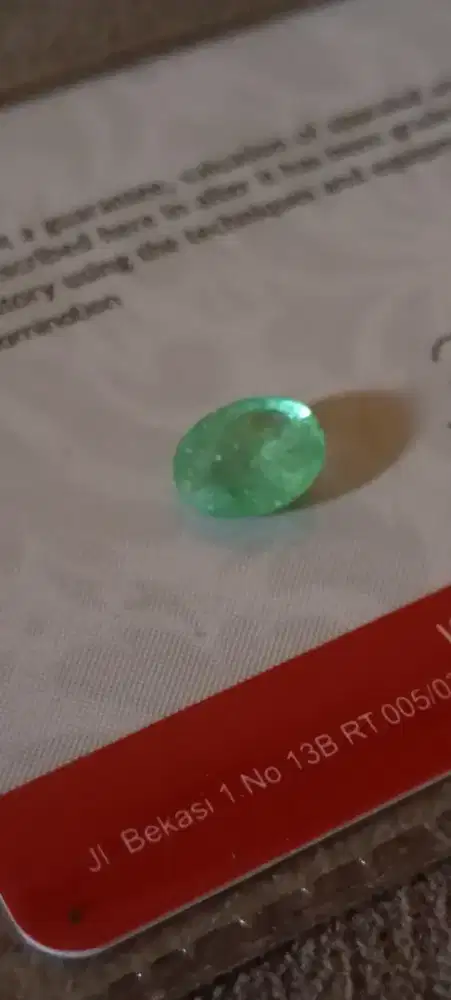 Colombian Emerald Neon Green Minor