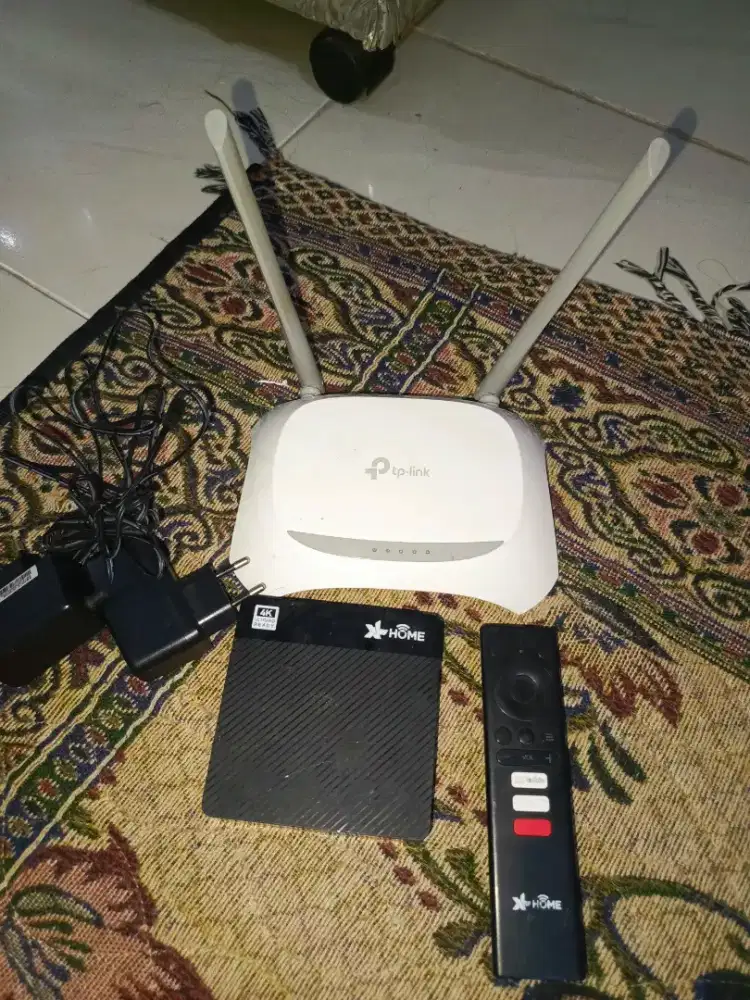 STB Android dan Router Wifi