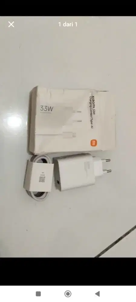 Charger xiaomi 33W