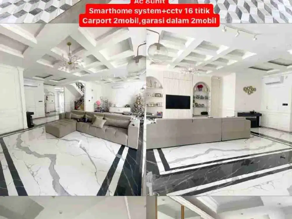 Dijual Rumah 3.5 lt Semi Furnish Cluster Bellano Gading Serpong