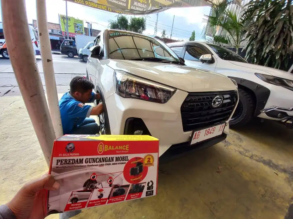 Mobil NYAMAN Tnpa GUNCANGAN, STABIL Maksimal dg BALANCE PEREDAM SHOCK
