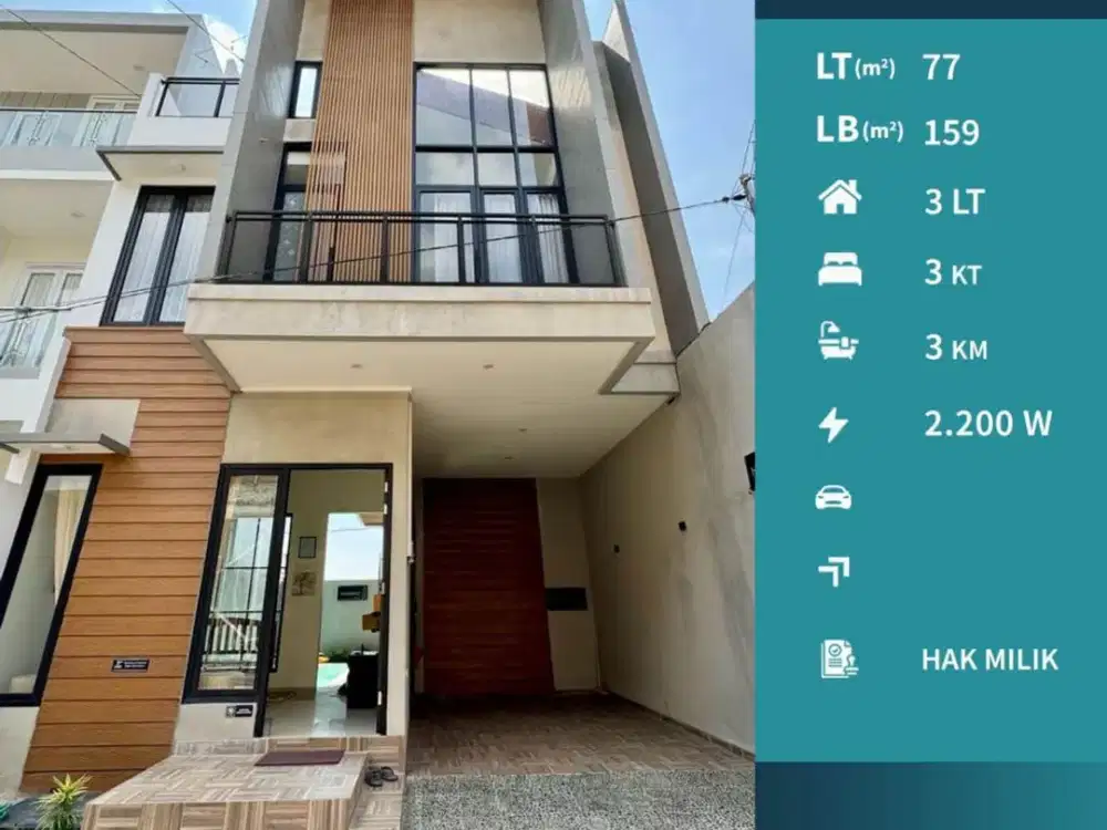 Villa Nyaman Dan Modern Di Mutiara Panderman Oro Oro Ombo, Batu Malang