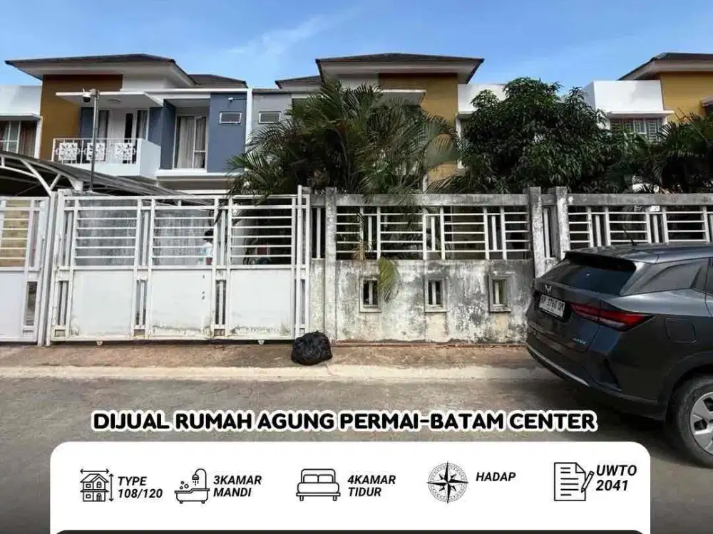 Dijual Rumah Angung Permai Residence Batam Center