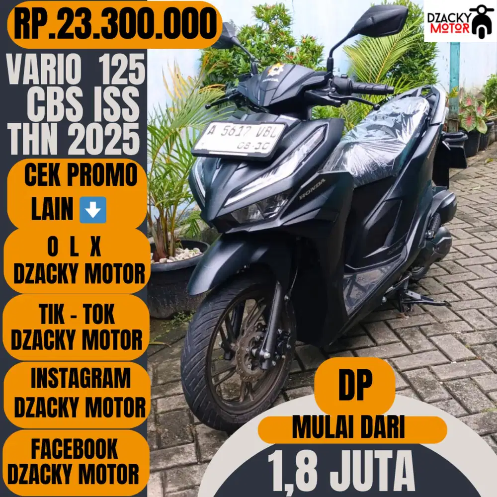 VARIO 125 CBS ISS 2025 SECOND LIKE NEW