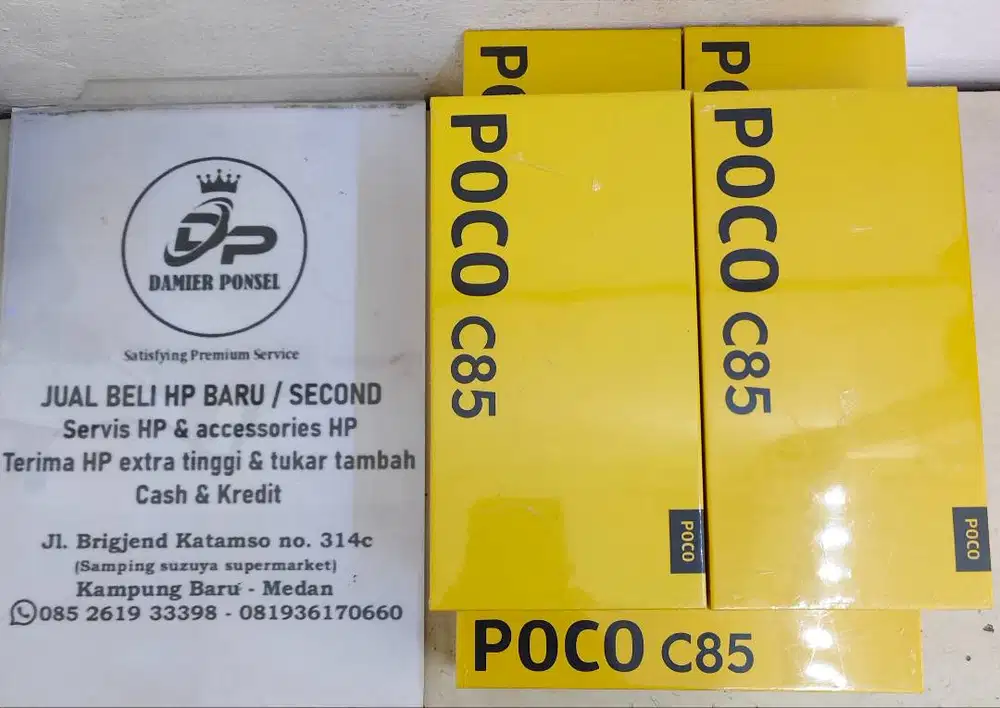 XIAOMI POCO C85 (8/256) NEW GARANSI RESMI NASIONAL