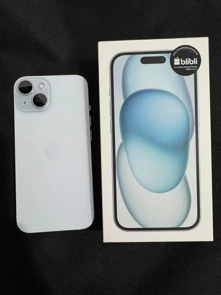 iPhone 15 Blue 128gb Perfect Condition