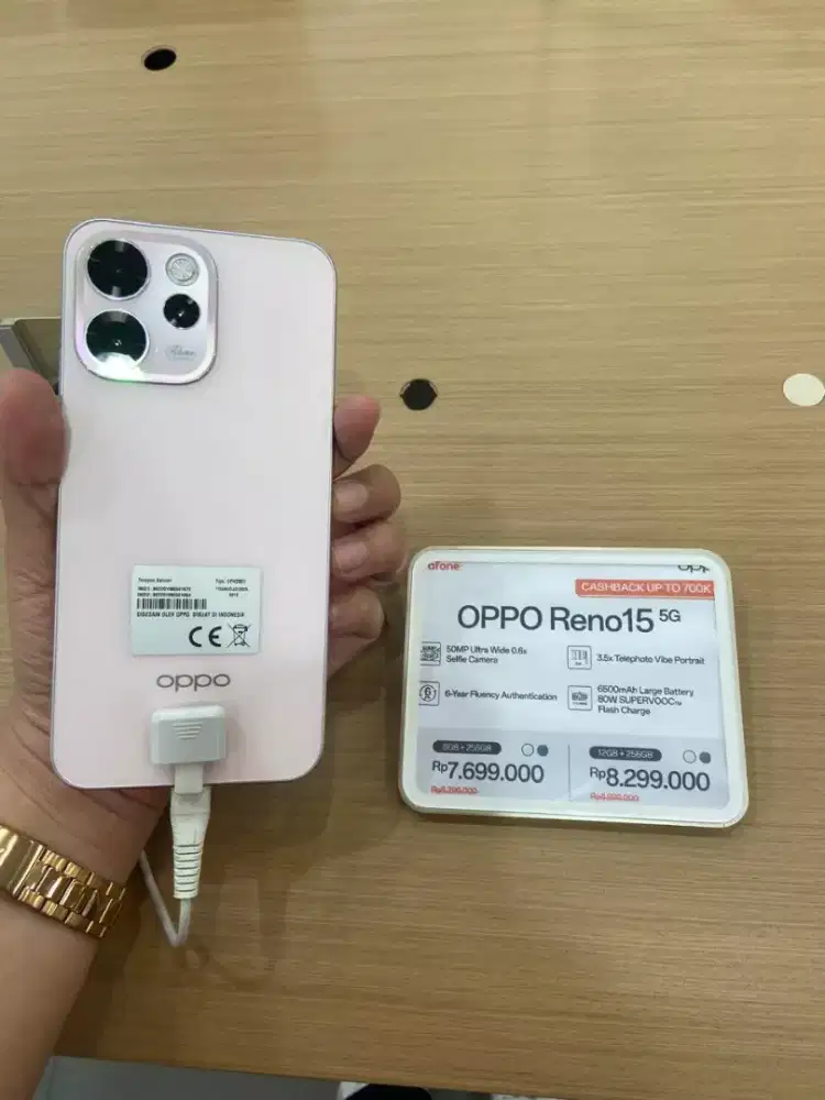 PROMO CICILAN BUNGA 0% OPPO RENO 15 5G