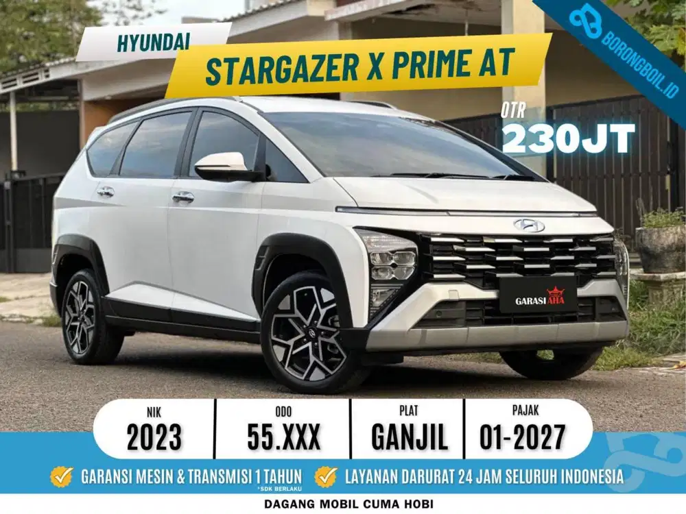 Hyundai Stargazer X Prime AT 2023 Putih